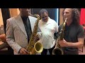 Jazz james carter and kenny g shedding on tenor sax