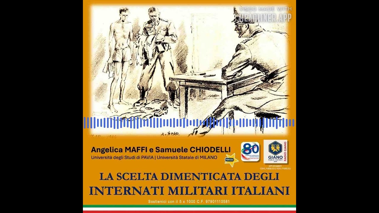 LA SCELTA DIMENTICATA DEGLI INTERNATI MILITARI ITALIANI | Angelica  ( Pavia) e Samuele (Milano)