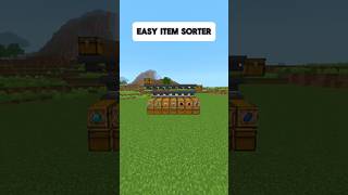 Easy automatic item sorter minecraft 1.21/26.1+