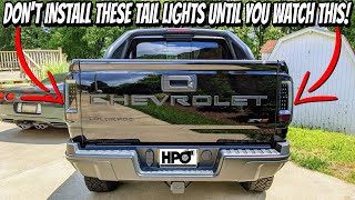 Install THESE tail lights on YOUR Chevy Colorado WITHOUT any PROBLEMS!