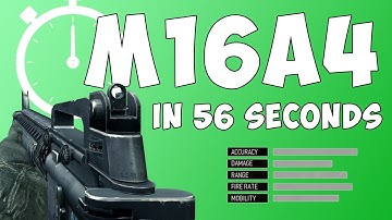 M16A4 Gun Guide in 56 Seconds | MWR Gun Guide