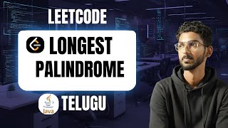Longest palindrome leetcode 409 - Java | Telugu