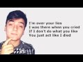 over you nick bean lyrics