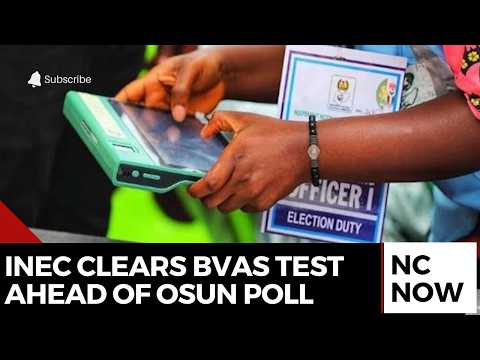 INEC Clears BVAS Test Ahead Of Osun Governorship Election