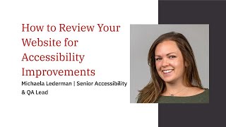 How to Review Your Website for Accessibility Improvements