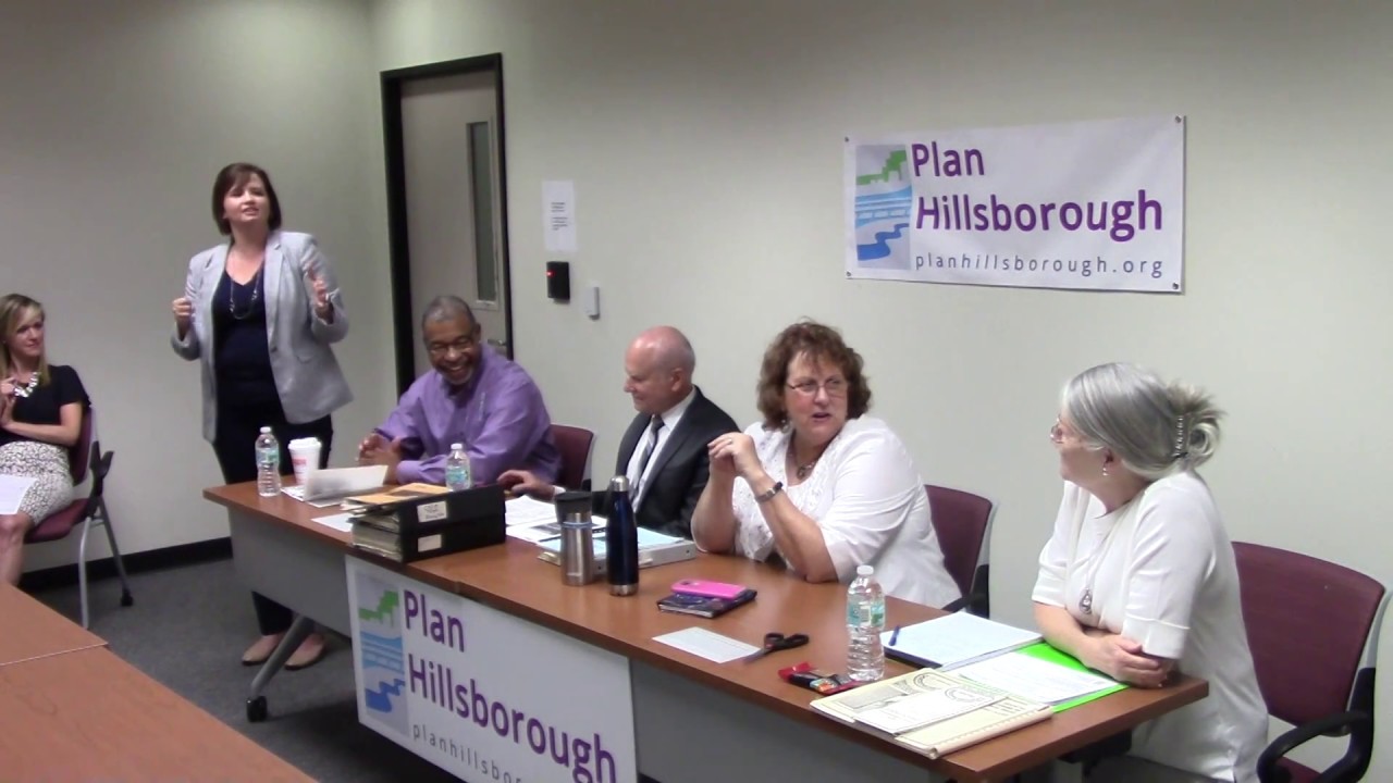 Plan Hillsborough Institutional Knowledge Session - August 30, 2018