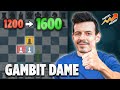Marre De Perdre Gagne TOUT Avec Le Gambit Dame Jusqu à 1600 Elo mp3