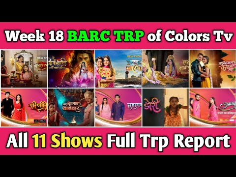 Colors Tv BARC TRP Report of Week 18 : All 11 Shows Full Trp Report