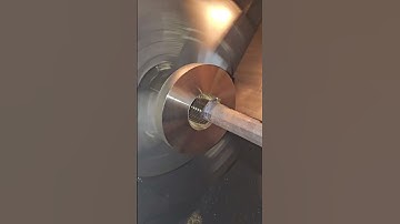How to make a Bushing with a Trapezoidal thread on CNC