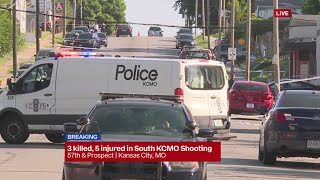 3 killed, 5 injured in Kansas City shooting Sunday