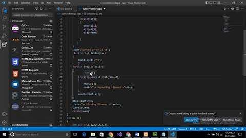 A simple c++ program to find the sum of missing and repeating element in a linear array