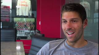 Ryan Hollingshead talks about his new contract.