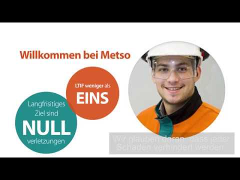 Das Metso-Sicherheitsvideo für Besucher