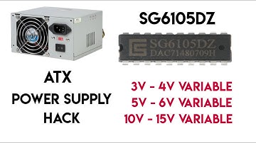 ATX power supply hack | SG6105DZ | Part-1