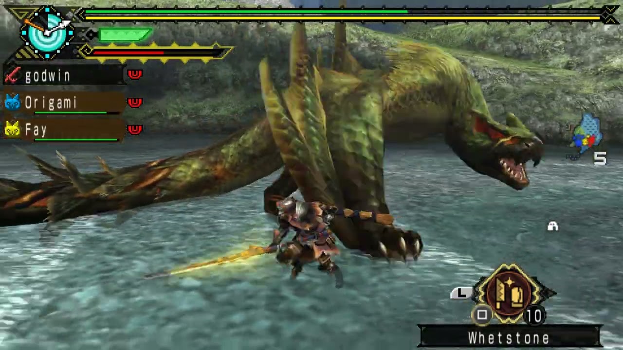 Monster Hunter Portable 3rd HUB but its solo