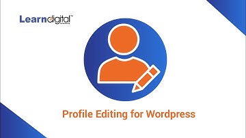 How to Edit and Update your Wordpress website profile?