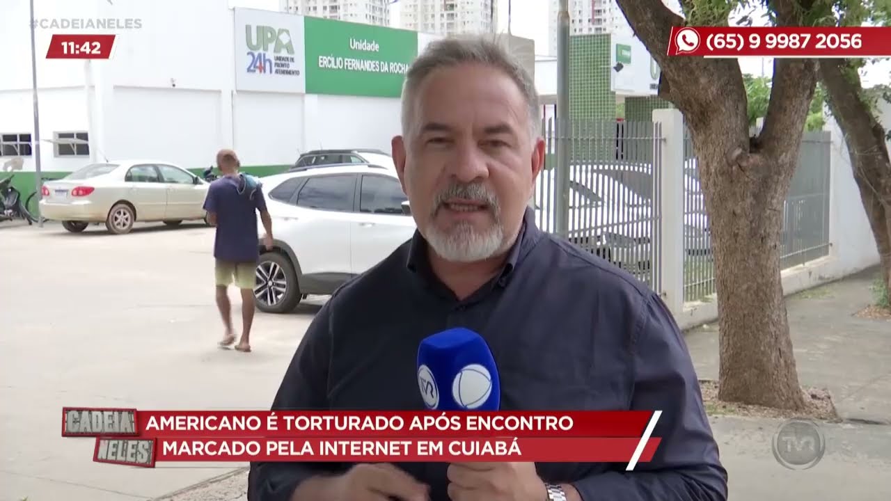 Americano é torturado após encontro marcado pela internet em Cuiabá