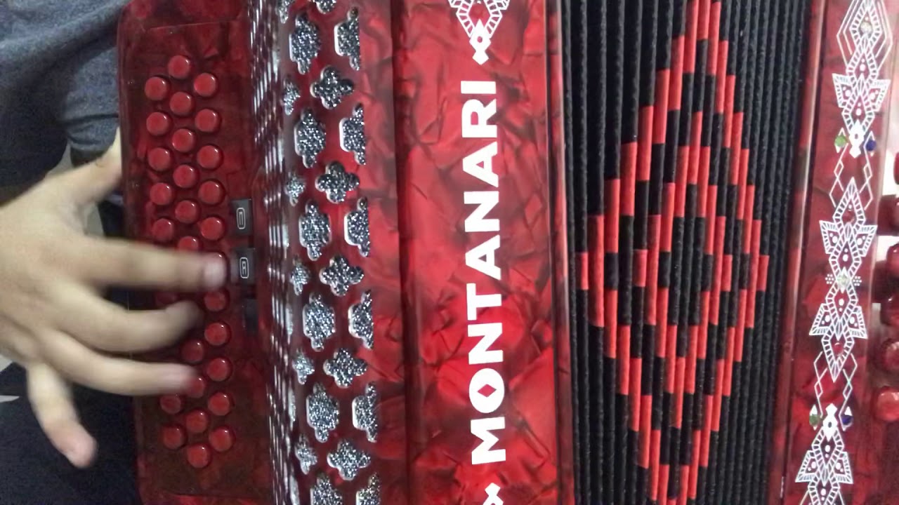 Acordeón Montanari 3 registros tono de Fa YouTube