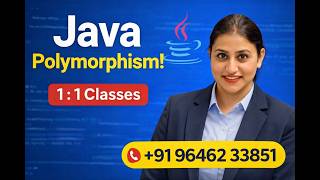 Java Polymorphism Explained | Live Class Demo | 1:1 Coding Classes