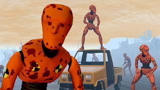 Abandoned Campsite Survival – Part 1 – Crash Test Zombies – Beamng Drive | Demolition Republic