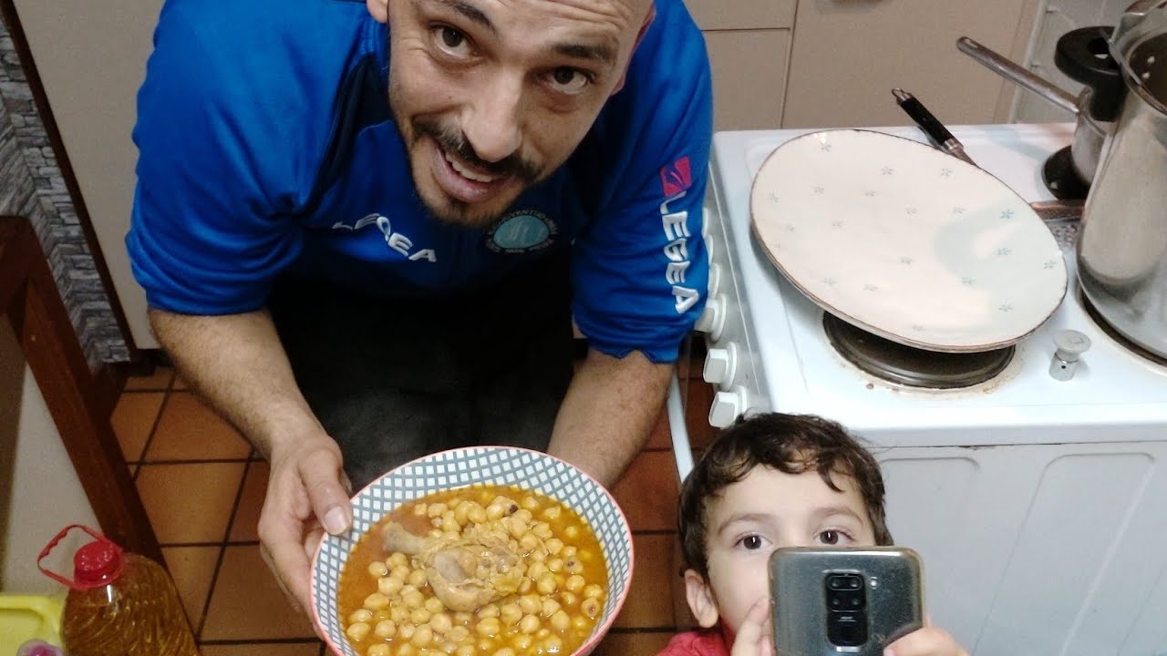 🇲🇦 Garbanzos al estilo marroquí con pollo, por chef Rachid