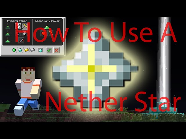 Minecraft Nether Star Beacon