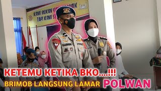 HANYA GARA-GARA INI...??? BRIMOB LANGSUNG LAMAR POLWAN CANTIK.!! Sidang Nikah BP4R Polri (PART 1).