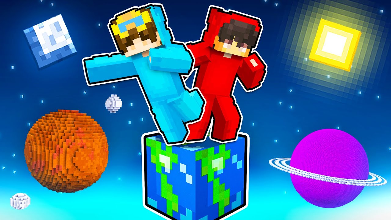 Minecraft But We’re Stuck on a PLANET!