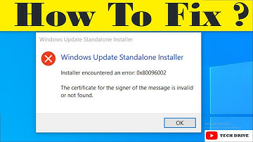 This Update Is Not Application To Your Computer - Windows Update Standalone Installer - Fix 2023