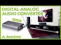 DAC Digital to Analog Converter, Optical  Coaxial Audio to RCA, Volume Control