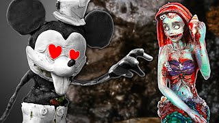 I Make Your Disney Fears Real: Creepy Mickey, Zombie Mermaid And Haunted Snow White! 🐁🧜‍♀️🍎 by 5-Year Crafts 39,824 views 1 month ago 21 minutes