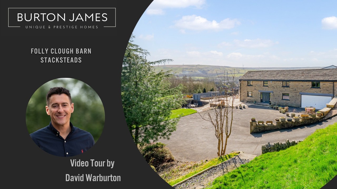 Booth Road, Stacksteads, OL13 | 4/5 Bed Converted Barn On Approx. An ...