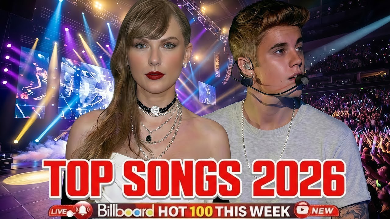 Billboard Hot 50 This Week🍒🔥Trending Pop Hits Justin Bieber, Taylor Swift, Selena Gomez, Ed Sheera