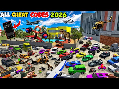 Indian Bike Driving 3d All Cheat Codes 2026 | indian bike driving 3d 