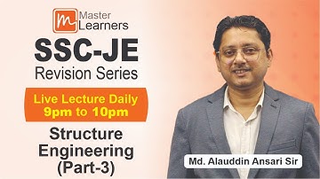 SSC-JE 2022 Revision Series| Structure | (Part-3) MD Alauddin Ansari Sir