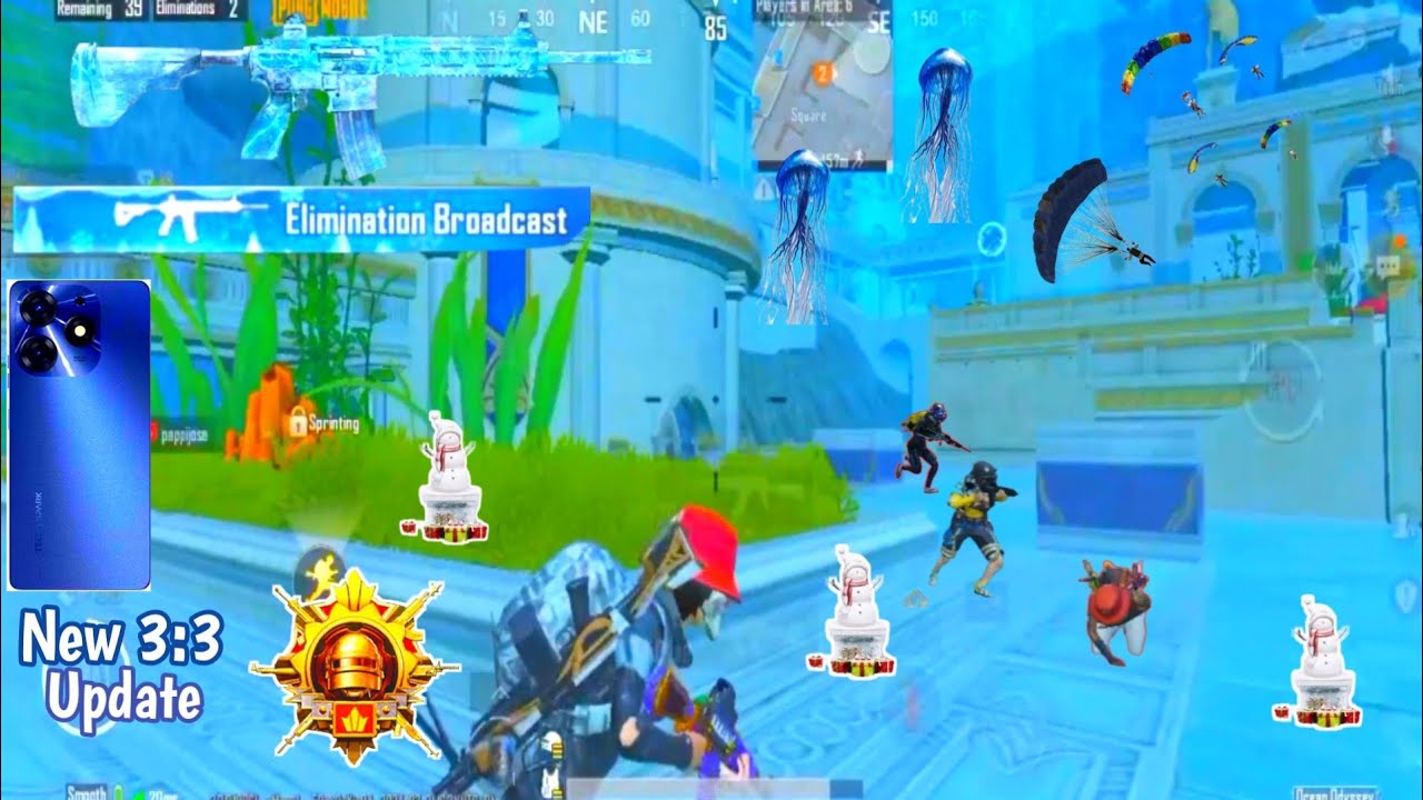 wow🔥 Techno Spark 10pro| full game play video|PUBG mobile classic 