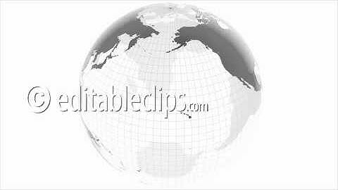 rotating 360 globe LOOPED