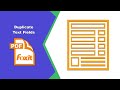 How to Copy Fillable Text Boxes in a PDF Form Without Starting Over in Foxit PDF Editor