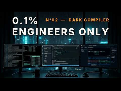 1.5-Hour Dark Coding Music for Programmers | Midnight Deep Focus Ambient [N0CTURN Logic]