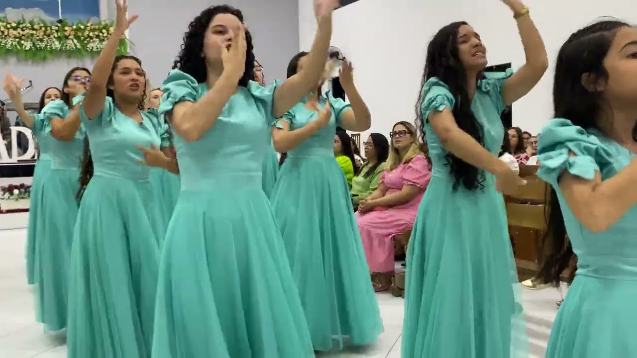 🎀💕🌺 E COISA DO MEU DEUS /🔥 GRUPO DE GESTO MAGNIFICAR @tvmissionaria