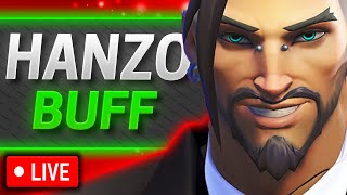 🔴LIVE🔴HANZO BUFF | Scammed? Relearning hanzo ult | 8000+ Hours of Hanzo experience