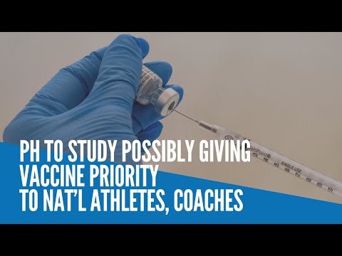 PH to study possibly giving vaccine priority to nat’l athletes, coaches