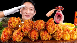 (SUB) ปาร์ตี้ไก่กับหน่วยรบพิเศษเกาหลี UDT (kkkong_S)! | เรียลมัธแอนิเมชั่น ASMR MUKBANG