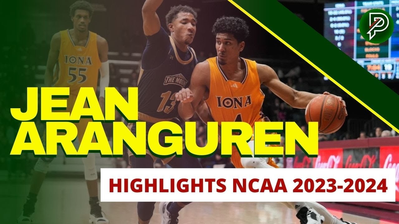 Jean Aranguren Highlights NCAA 2023 2024 YouTube