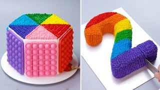 Beautiful Rainbow Cake Decorating Ideas | Most Satisfying Colorful Cake Decorating Videos by Cookies Inspiration 15,543 views 1 month ago 32 minutes