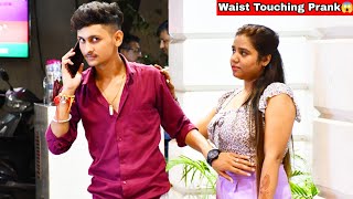 Touching Strangers Waist😱 Prank | Harshit PrankTv