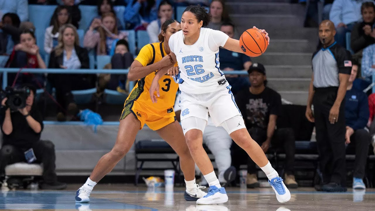 Video: UNC Women's Basketball Tips Off New Year with Home Win vs. Cal, 71-55 - Highlights