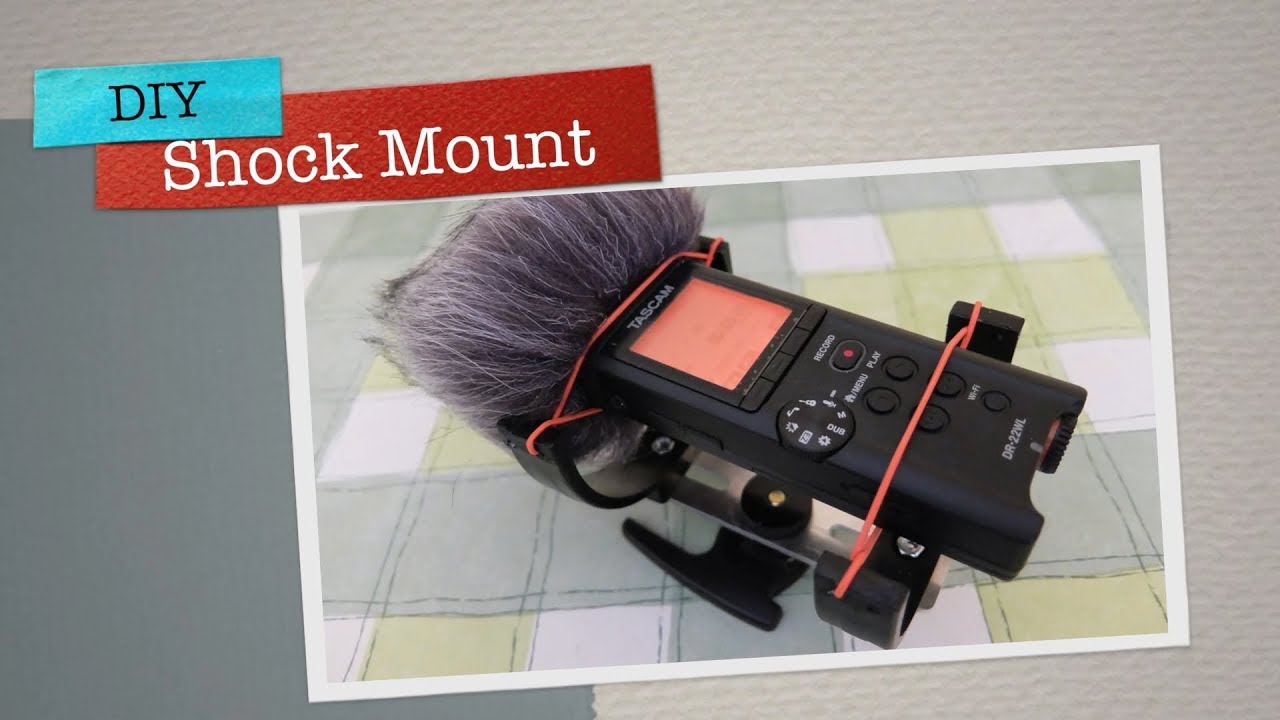 DIY Best Shock Mount Cheap, easy and goodlooking!! YouTube