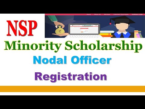 NSP-National Scholarship Portal Minority Scholarship Nodal Officer Registration