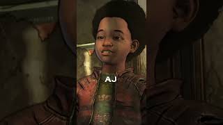 They're both so cute 🥺 #clementine #AJ #thewalkingdead #shorts
